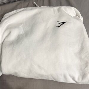 Gymshark White Hoodie